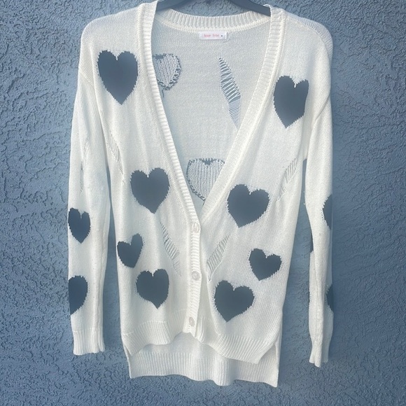 Love Tree Sweaters - Juniors button front cardigan